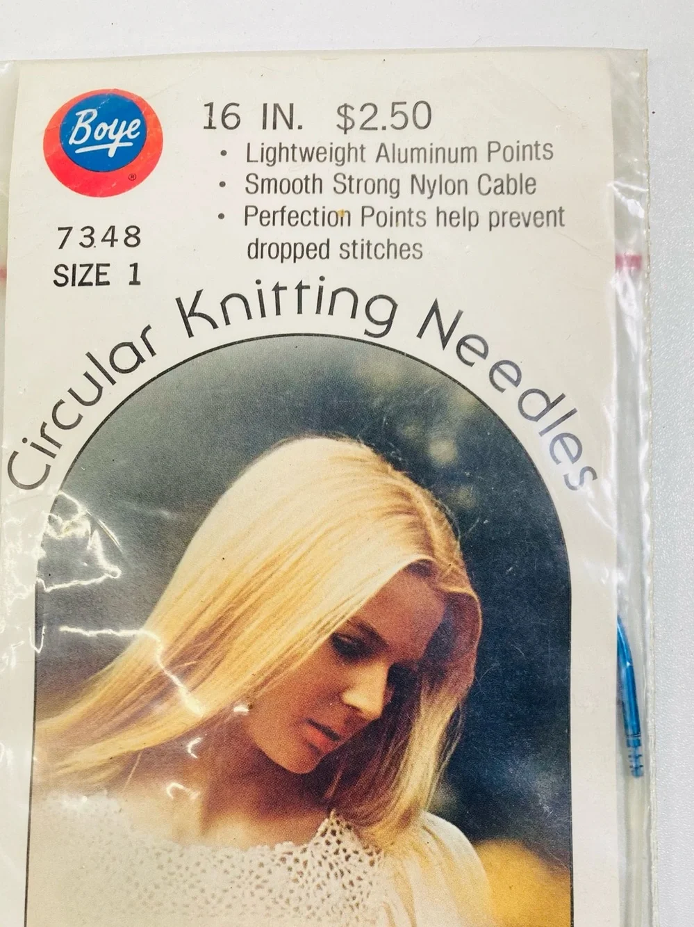NEW Boye 16 in Circular Knitting Needles Size 1